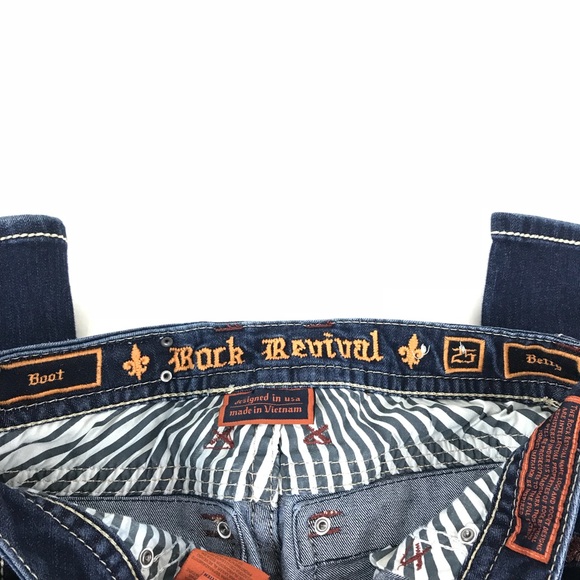 🛑 SOLD Rock Revival Womens Boot Betty Jeans Size - Picture 7 of 8